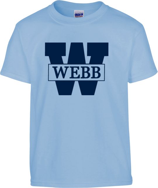 Webb School Youth Light T Shirt Webb Athletic W - ONLINE ONLY