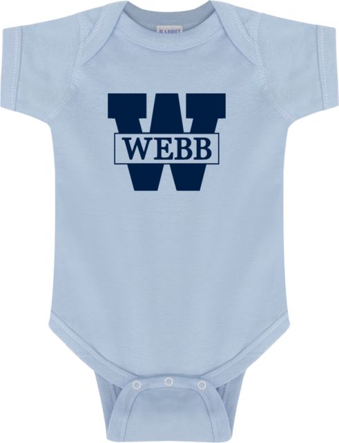 Webb School Light Infant Bodysuit Webb Athletic W - ONLINE ONLY
