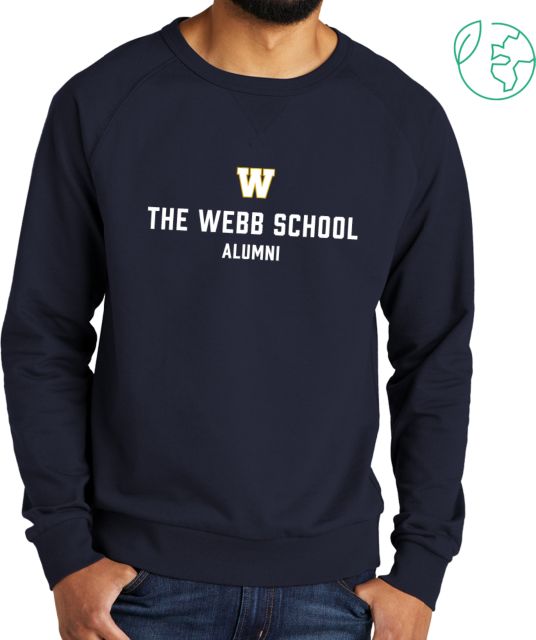 Webb School Allmade Organic French Terry Crewneck Sweatshirt The Webb School Alumni - ONLINE ONLY