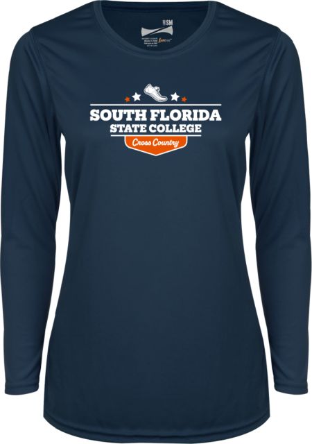 South Florida State Womens Performance Long Sleeve Shirt SFSC Cross Country - ONLINE ONLY