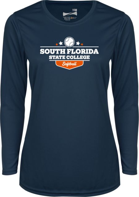 South Florida State Womens Performance Long Sleeve Shirt SFSC Softball - ONLINE ONLY