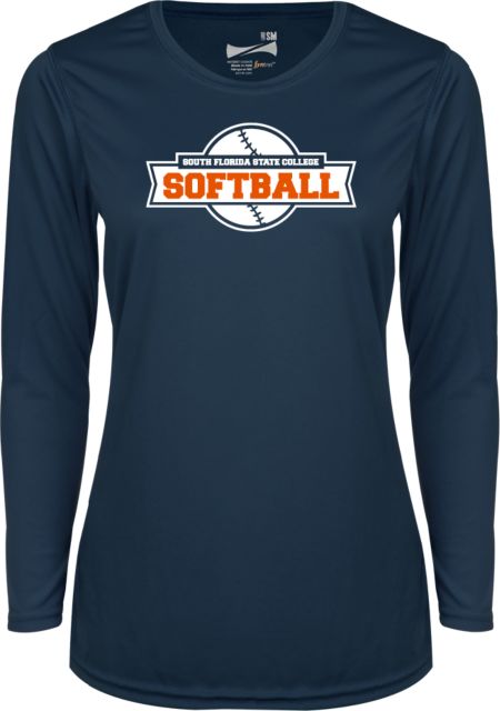 South Florida State Womens Performance Long Sleeve Shirt Softball SFSC - ONLINE ONLY