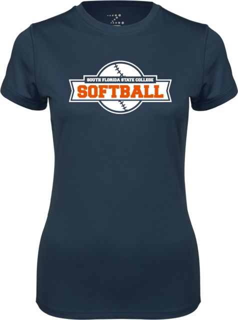 South Florida State Womens Performance Short Sleeve Tee Softball SFSC - ONLINE ONLY