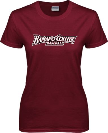 Ramapo Ladies T Shirt Baseball - ONLINE ONLY