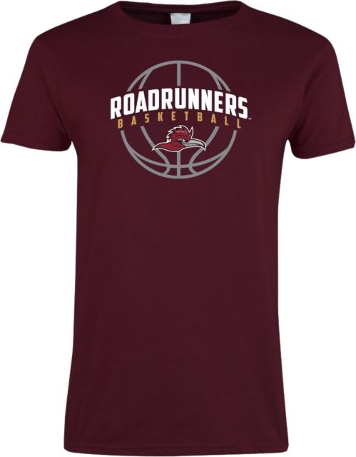 Ramapo Ladies T Shirt Roadrunners Basketball Arched w/ Ball - ONLINE ONLY