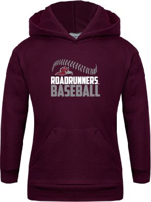 Ramapo Youth Fleece Hoodie Roadrunners Baseball Stacked Seam - ONLINE ONLY