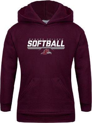 Ramapo Youth Fleece Hoodie Ramapo College Softball Stencil - ONLINE ONLY