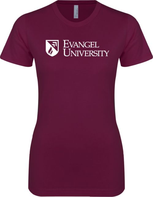 Evangel Next Level Boyfriend Tee Evangel University with Shield - ONLINE ONLY