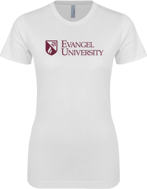 Evangel Next Level Boyfriend Tee Evangel University with Shield - ONLINE ONLY