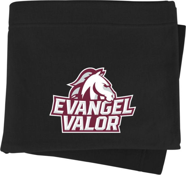 Evangel Sweatshirt Blanket Evangel Valor Horse Lockup - ONLINE ONLY