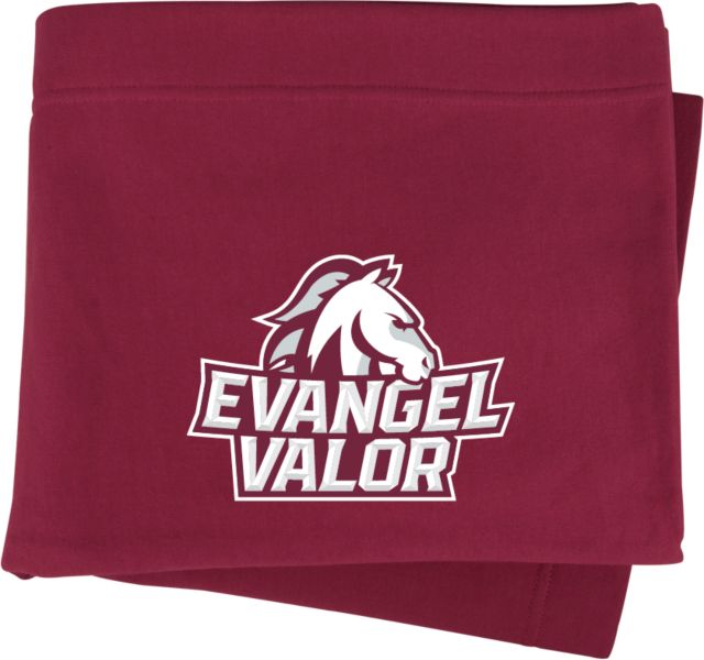 Evangel Sweatshirt Blanket Evangel Valor Horse Lockup - ONLINE ONLY