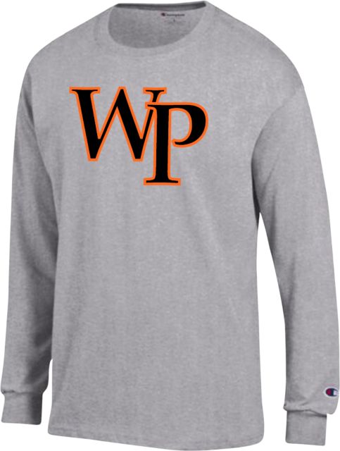 William Paterson Champion Long Sleeve T Shirt Primary Mark - ONLINE ONLY