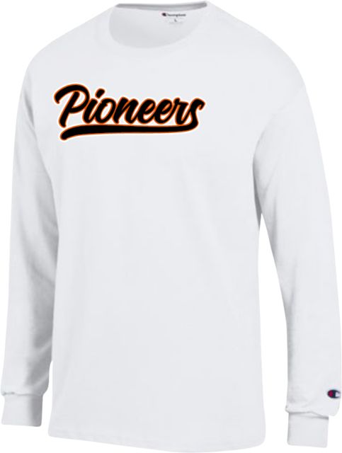 William Paterson Champion Long Sleeve T Shirt Secondary Mark - ONLINE ONLY