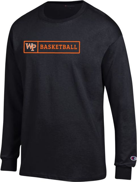 William Paterson Champion Long Sleeve T Shirt WP Basketball - ONLINE ONLY
