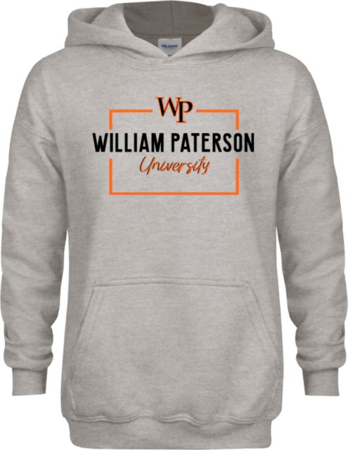 William Paterson Youth Fleece Hood WP Script - ONLINE ONLY