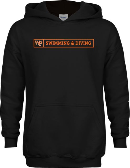 William Paterson Youth Fleece Hoodie WP Swimming and Diving - ONLINE ONLY