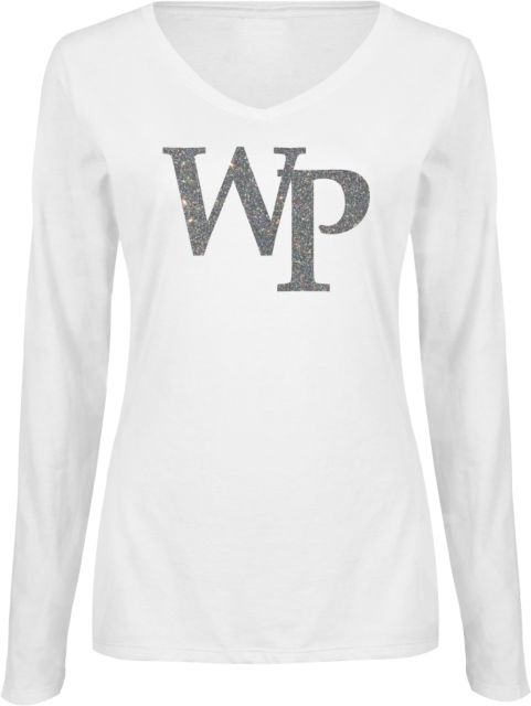 William Paterson Womens Long Sleeve V Neck Tee A Soft Glitter - ONLINE ONLY