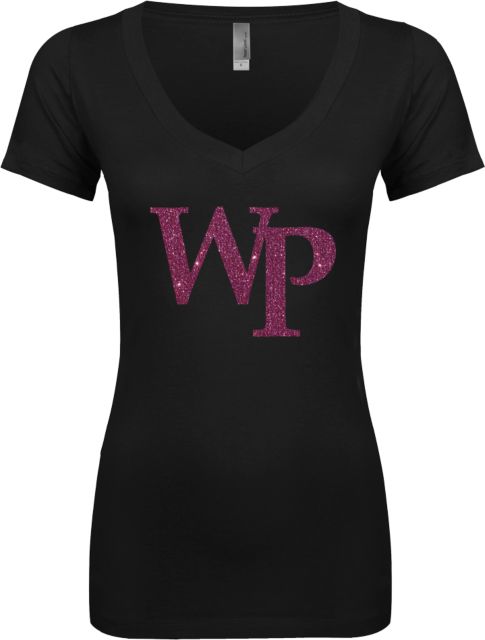 William Paterson Next Level Ideal V Tee L Glitter - ONLINE ONLY