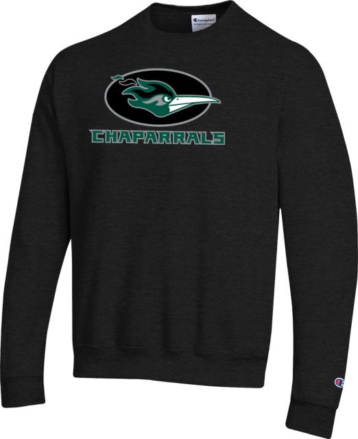 DuPage Champion Fleece Crew Chaparrals Mascot with Oval - ONLINE ONLY