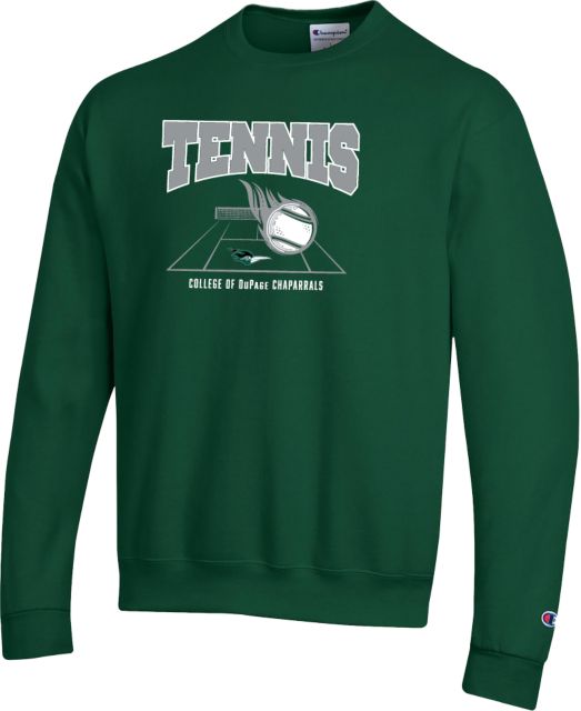 DuPage Champion Fleece Crew DuPage Chaparrals Tennis Design - ONLINE ONLY