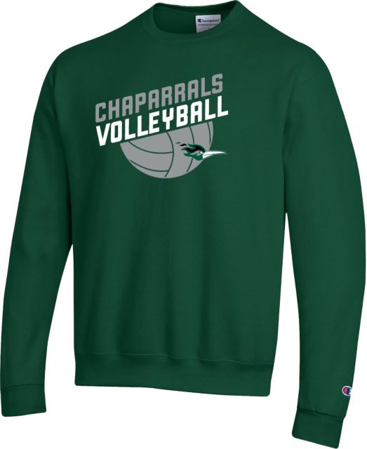 DuPage Champion Fleece Crew DuPage Chaparrals Volleyball Design - ONLINE ONLY