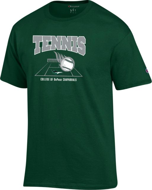 College of DuPage Champion T Shirt DuPage Chaparrals Tennis Design - ONLINE ONLY