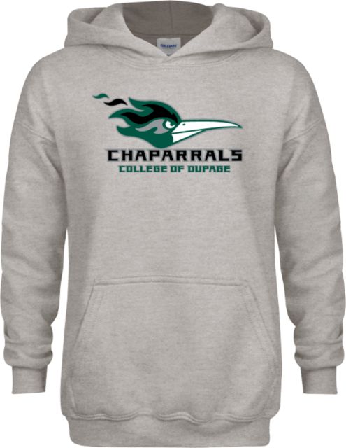 DuPage Youth Fleece Hood College of DuPage Chaparrals - ONLINE ONLY