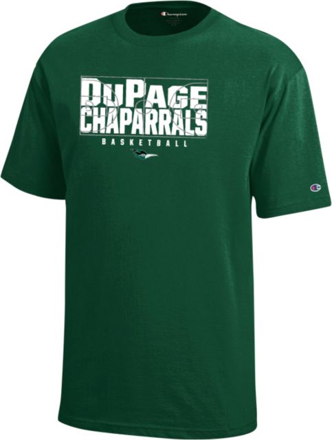 DuPage Champion Youth Short Sleeve Tee DuPage Chaparrals Basketball Design - ONLINE ONLY