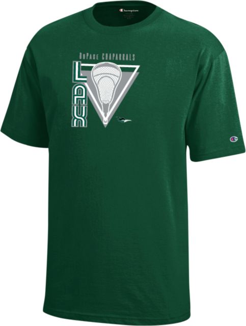 DuPage Champion Youth Short Sleeve Tee DuPage Chaparrals Lacrosse Design - ONLINE ONLY