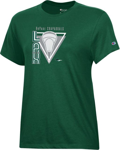 DuPage Champion Womens Core Short Sleeve Tee DuPage Chaparrals Lacrosse Design - ONLINE ONLY