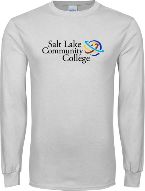 Salt Lake Community Long Sleeve T Shirt Instituitonal Mark - ONLINE ONLY
