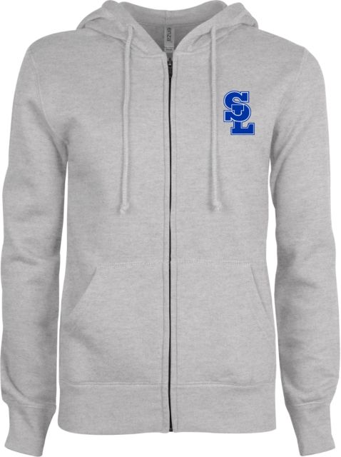 Salt Lake Community ENZA Womens Fleece Full Zip Hoodie Primary Mark - ONLINE ONLY