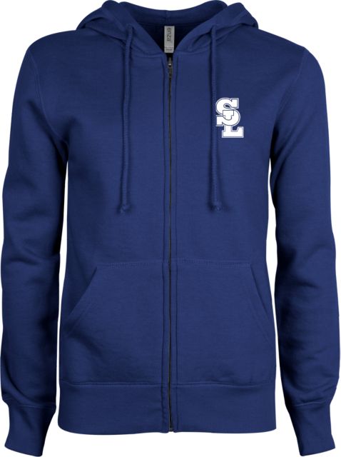 Salt Lake Community ENZA Womens Fleece Full Zip Hoodie Primary Mark - ONLINE ONLY