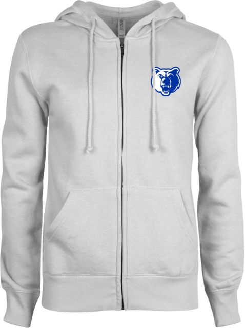 Salt Lake Community ENZA Womens Fleece Full Zip Hoodie Bear Head - ONLINE ONLY