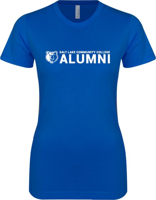 Salt Lake Community Next Level Womens Boyfriend Tee Alumni - ONLINE ONLY