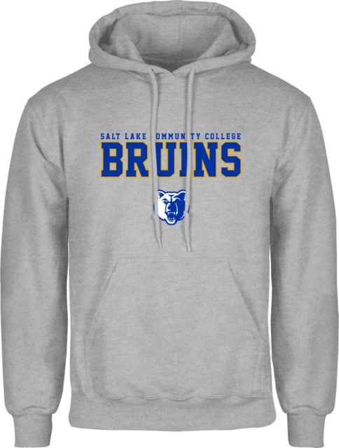 Salt Lake Community Fleece Hoodie Stacked w Bear Head - ONLINE ONLY