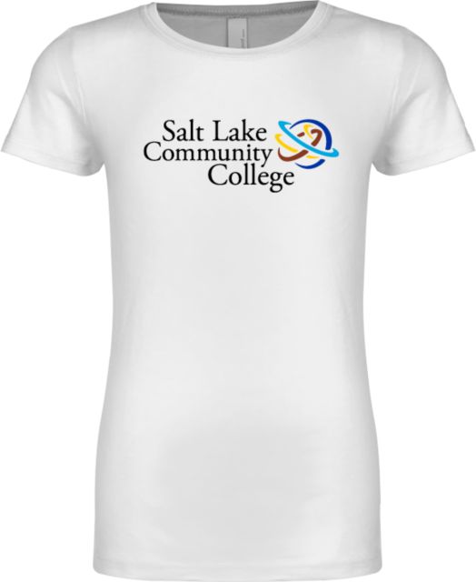 Salt Lake Community Next Level Girls Fashion Fit T Shirt Instituitonal Mark - ONLINE ONLY