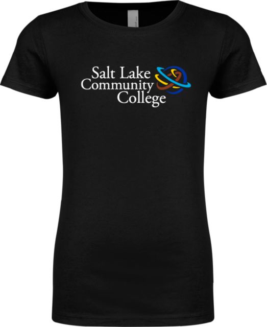 Salt Lake Community Next Level Girls Fashion Fit T Shirt Instituitonal Mark - ONLINE ONLY