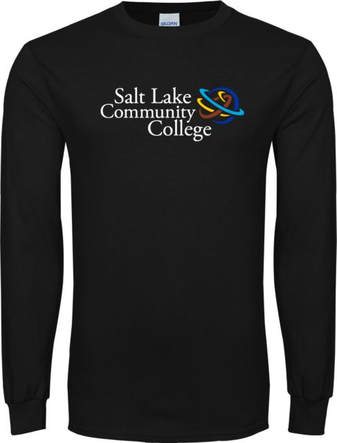 Salt Lake Community Long Sleeve T Shirt Instituitonal Mark - ONLINE ONLY