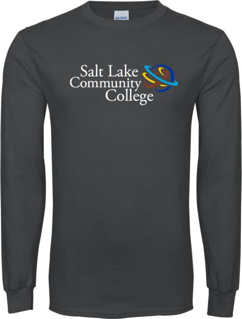 Salt Lake Community Long Sleeve T Shirt Instituitonal Mark - ONLINE ONLY