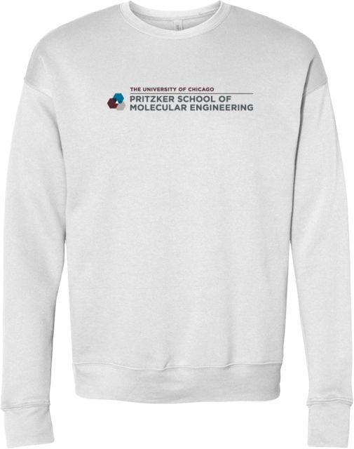 Chicago Bella + Canvas Fleece Crew University of Chicago Pritzker School - ONLINE ONLY