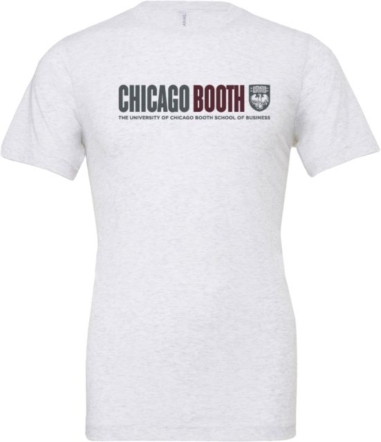 Chicago Bella + Canvas Jersey Cotton T Shirt University of Chicago Chicago Booth - ONLINE ONLY