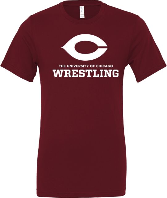 Chicago Bella + Canvas Jersey Cotton T Shirt University of Chicago Wrestling - ONLINE ONLY
