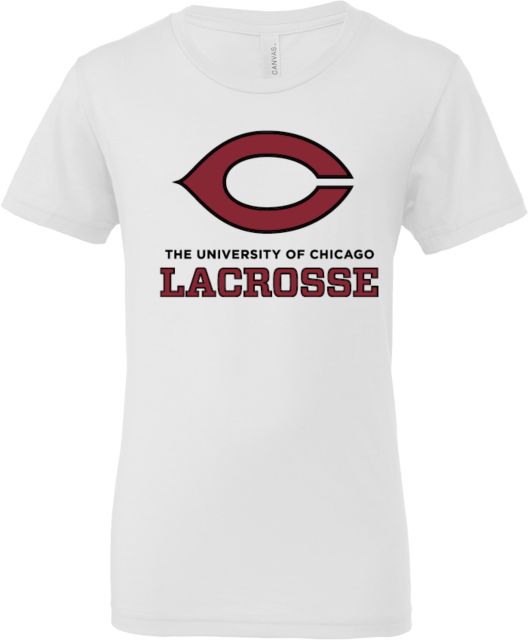 Chicago Bella + Canvas Youth Jersey T Shirt University of Chicago Lacrosse - ONLINE ONLY