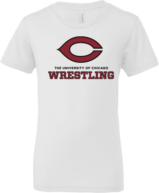Chicago Bella + Canvas Youth Jersey T Shirt University of Chicago Wrestling - ONLINE ONLY