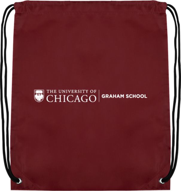 Chicago Drawstring Backpack University of Chicago Graham School - ONLINE ONLY