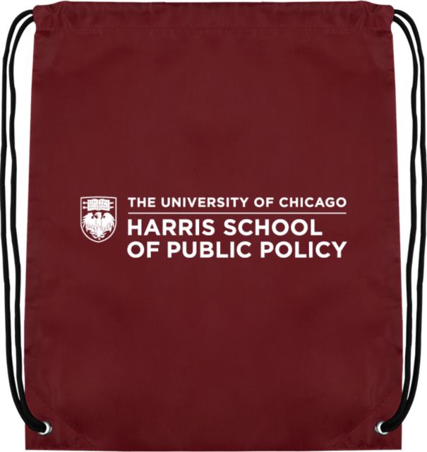 Chicago Drawstring Backpack University of Chicago Harris School - ONLINE ONLY