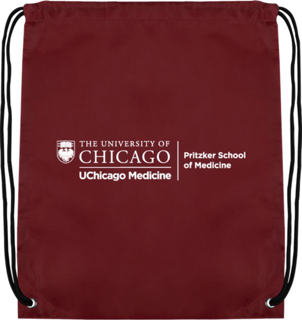 Chicago Drawstring Backpack University of Chicago UChicago Medicine - ONLINE ONLY