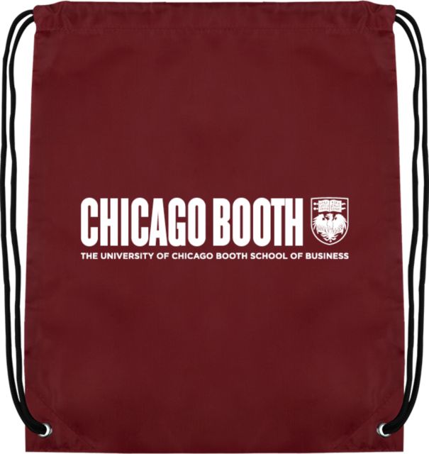 Chicago Drawstring Backpack University of Chicago Chicago Booth - ONLINE ONLY