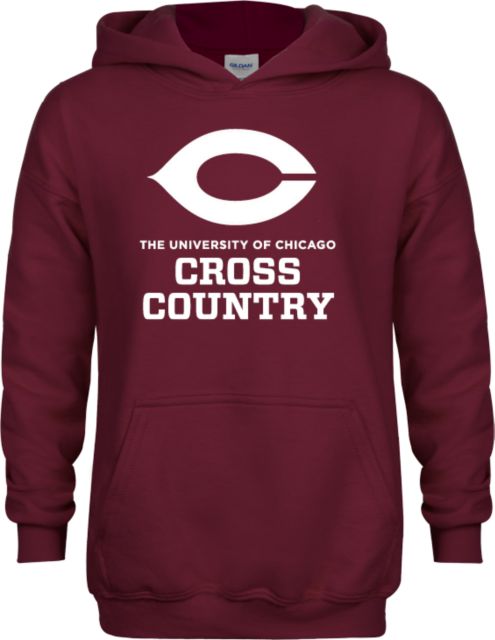 Chicago Youth Fleece Hoodie University of Chicago Cross Country - ONLINE ONLY